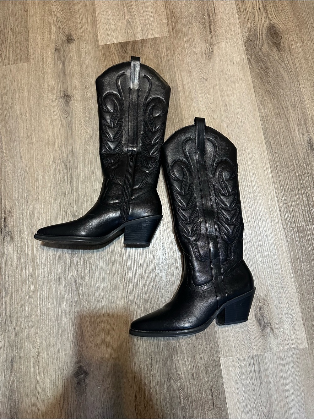 Coconuts by Matisse Black Western Ankle Boots